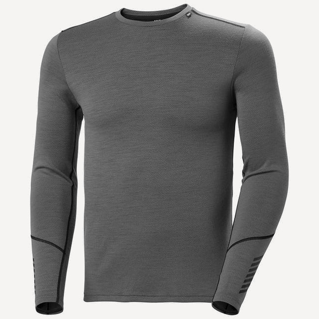 Термобелье верх HH Man LIFA Merino Midweight Crew (M; Concrete)