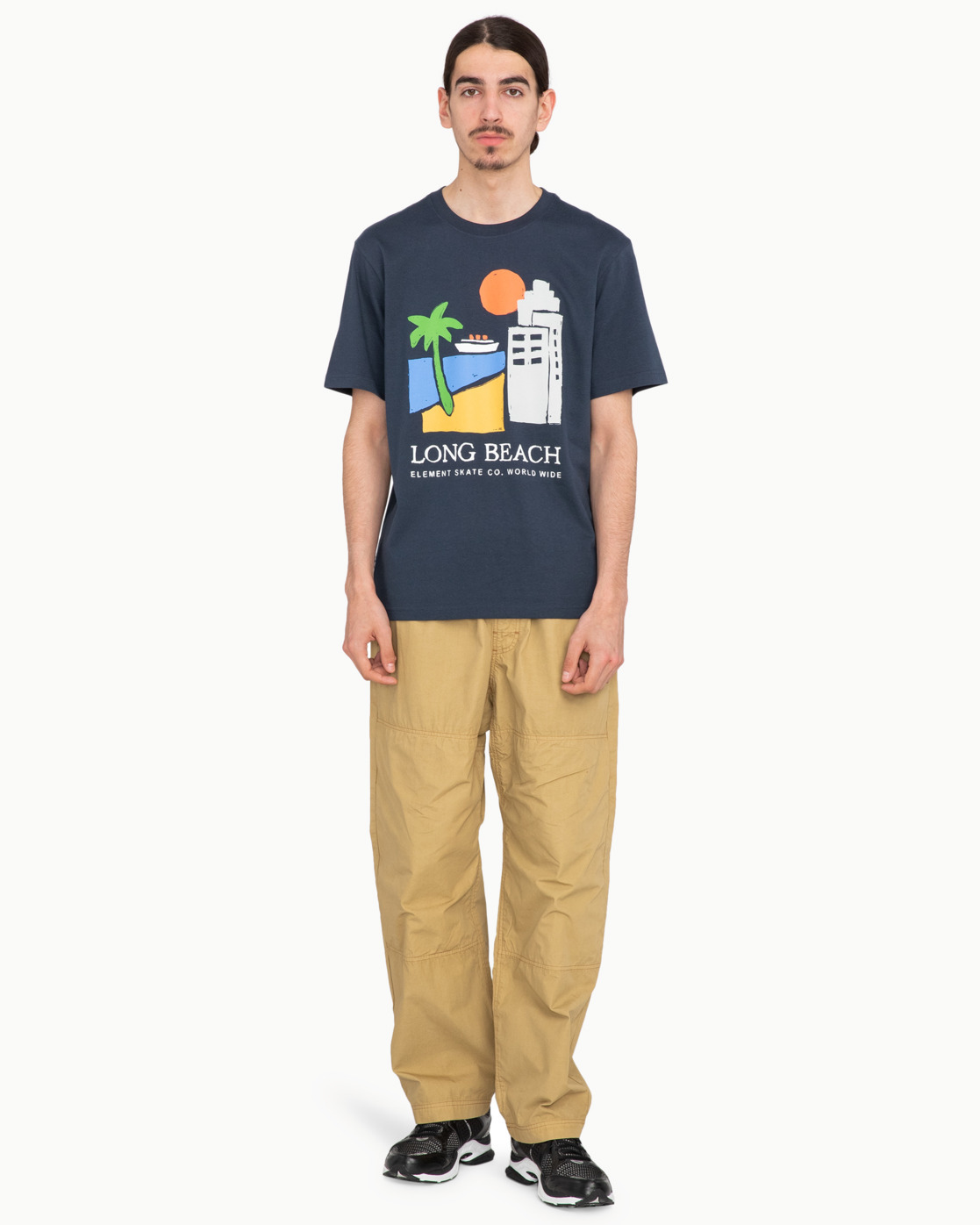 Футболка LONG BEACH (L (50); eclipse navy; Мужской)