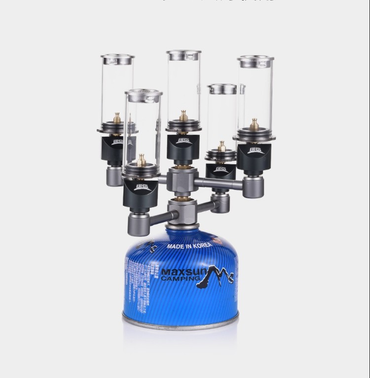 Адаптер-тройник газовый BRS-17K Резьба (Серый; 168х38 мм)