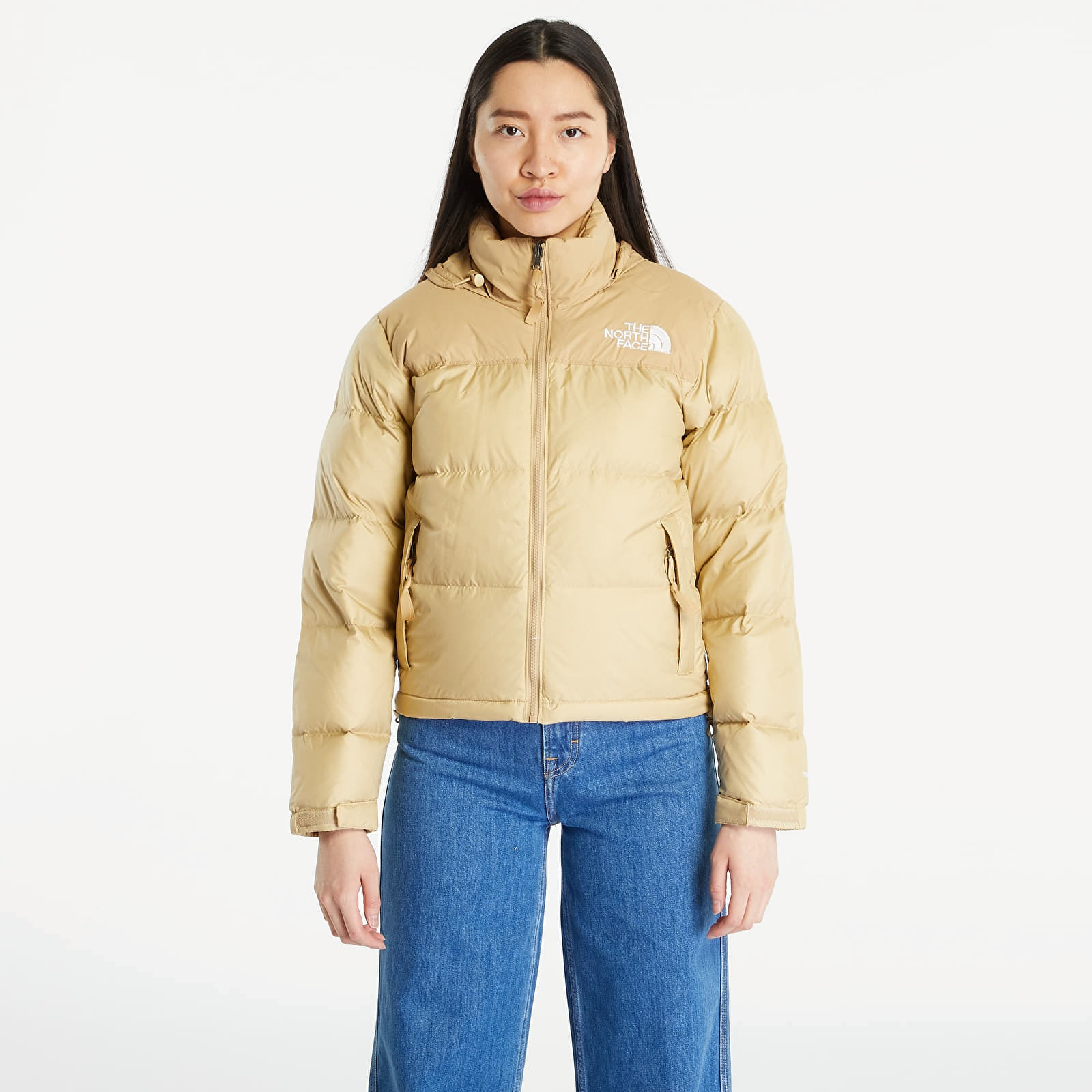 North face beige parka on sale