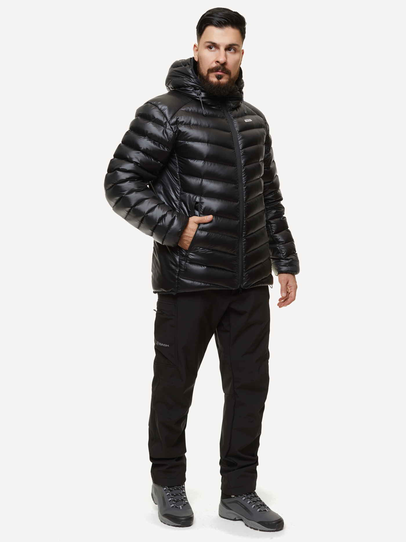 Пуховик BASK DAVOS (Мужской; 58; Черный)