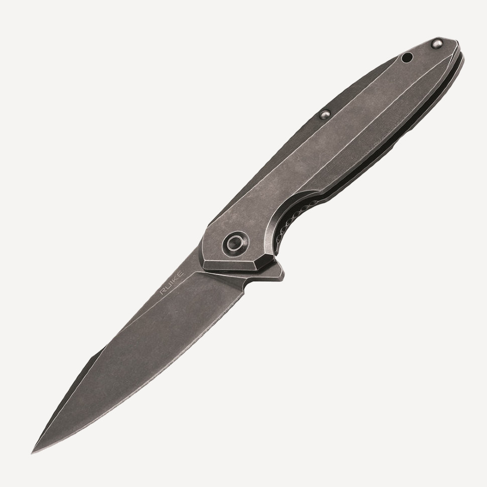 Нож складной RUiKE P128-SB (Сталь_14C28N_Blackwash) Нож складной RUiKE P128-SB (Сталь_14C28N_Blackwash)