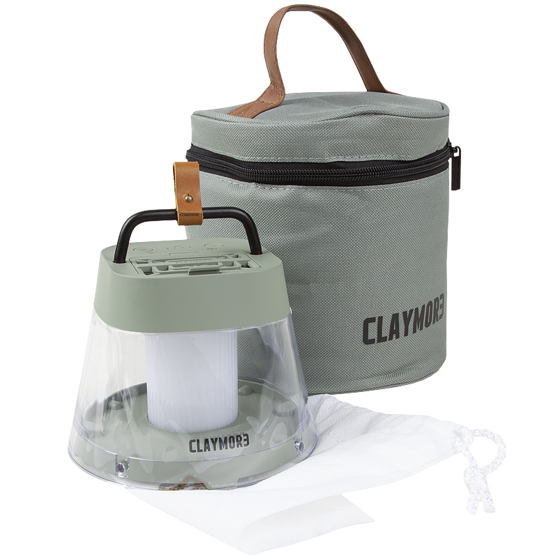 Фонарь кемпинговый противомоскитный Lamp Athena, 440 lum (moss green)