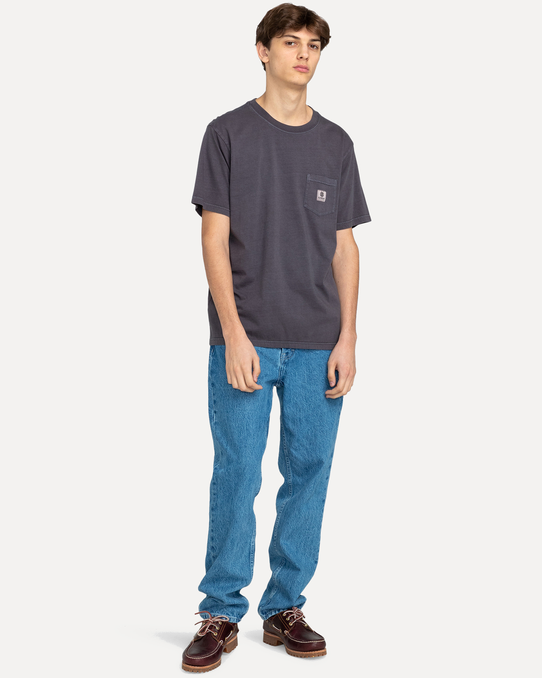 Футболка BASIC Pocket PGMNT (M (48); off black; Мужской)