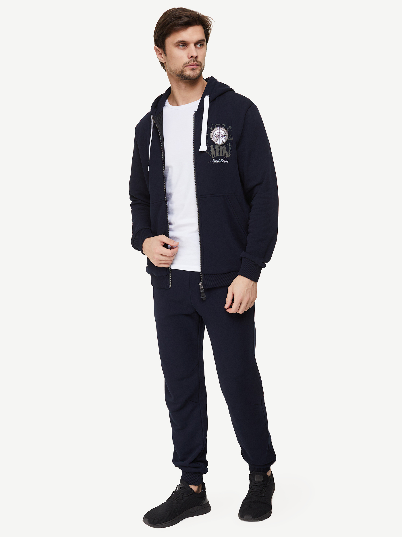 Худи Х/Б BASK Russian Arctic MJ (Мужской; 56; Синий Тмн)