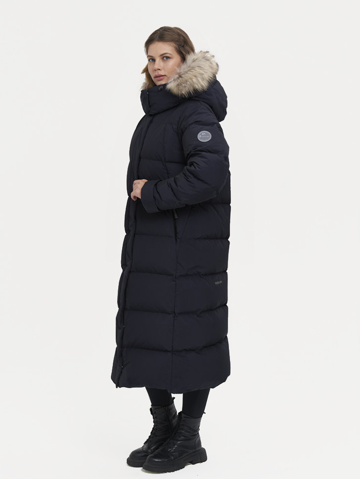 Пальто пуховое Глория Nordic Goose мех Енот (Женский; 50; Темно-Синий) Пальто пуховое Глория Nordic Goose мех Енот (Женский; 50; Темно-Синий)