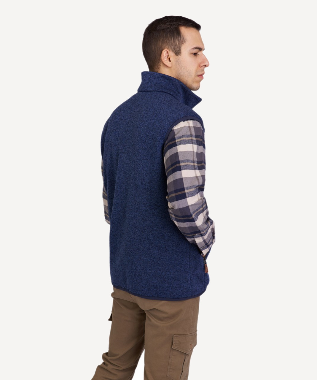 Жилет Флис RedFox Tweed Man (Мужской; XXL; Черно-Синий)