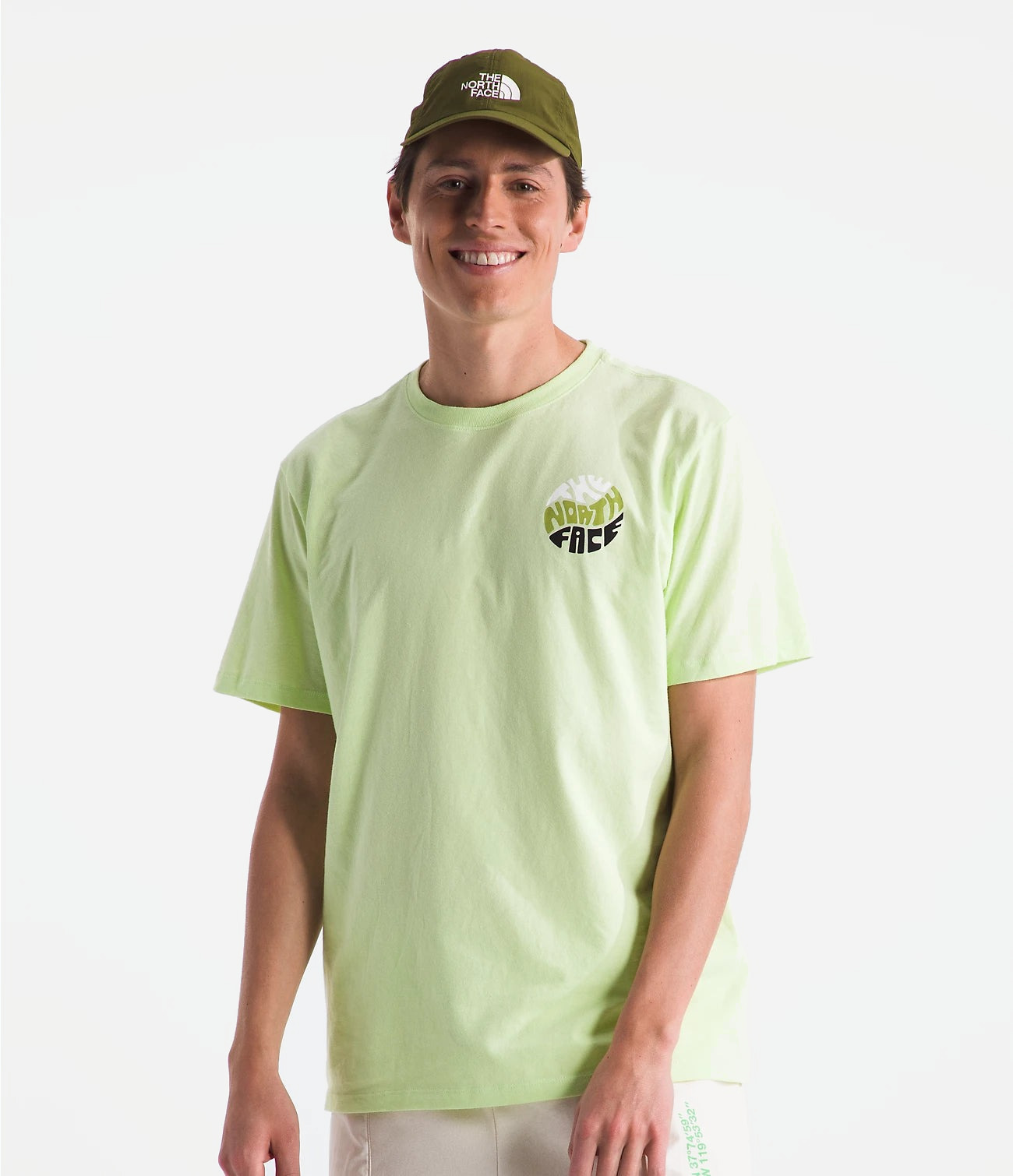 Футболка TNF S/S Brand Proud Tee (Мужской; S; AstroLime)