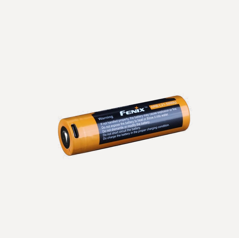 Аккумулятор 21700 Fenix ARB-L21-5000U (Li-Ion 5000 mAh USB-C) Аккумулятор 21700 Fenix ARB-L21-5000U (Li-Ion 5000 mAh USB-C)