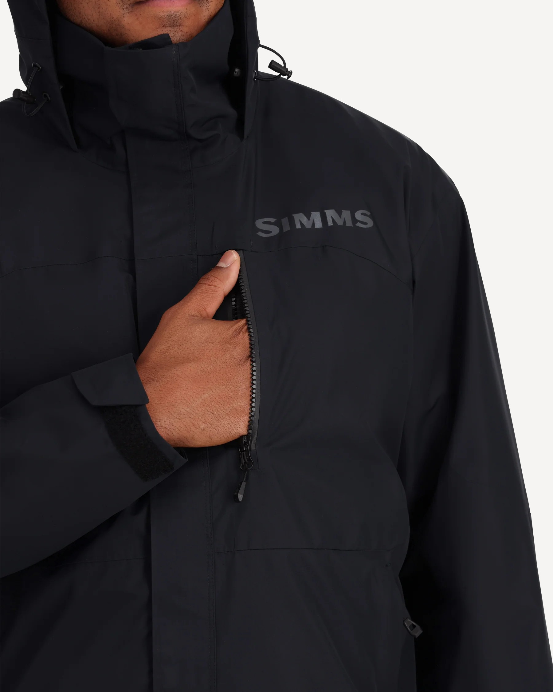 Куртка Simms Challenger Fishing Jacket (Мужской; XXL; Black)