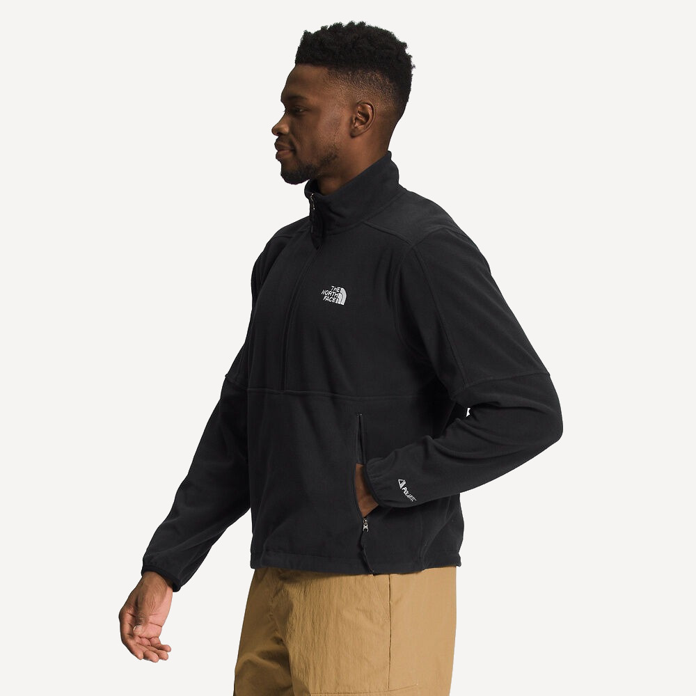 The North Face Толстовка TNF Polartec 100 1/4 Zip TNF Black S купить в  Москве в интернет-магазине Лохматый Кашалот