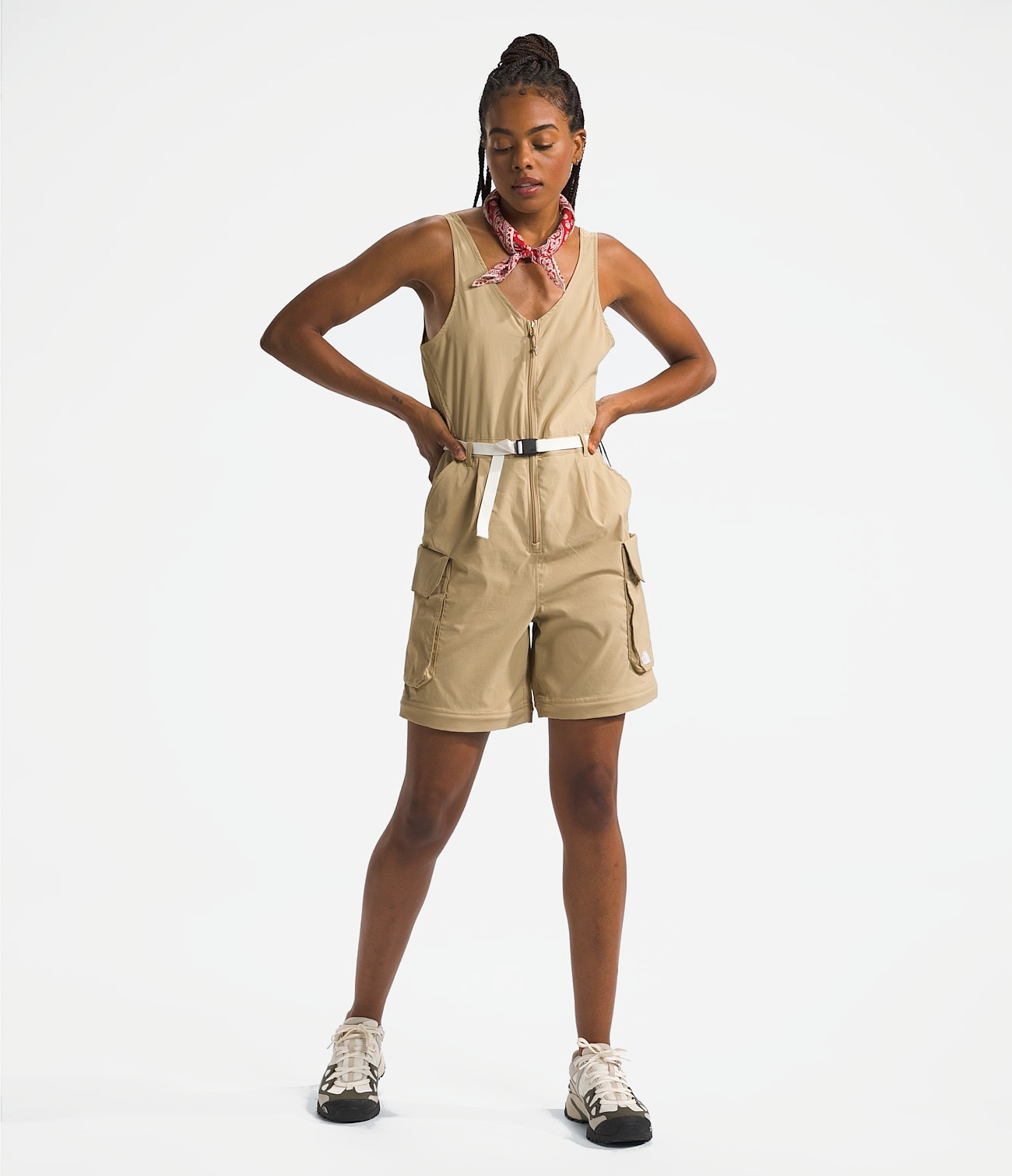 Комбинезон TNF W Class V Pathfinder One-Piece (Женский; M; KhakiStone)