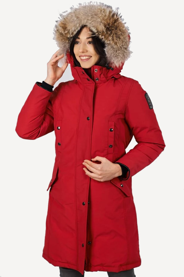 Пуховое пальто Charlotte (Женский; M; red) Пуховое пальто Charlotte (Женский; M; red)