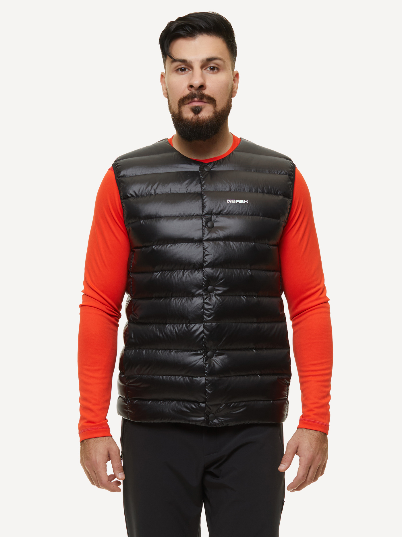 Жилет пуховой BASK ALETSCH (Мужской; 58; Черный)