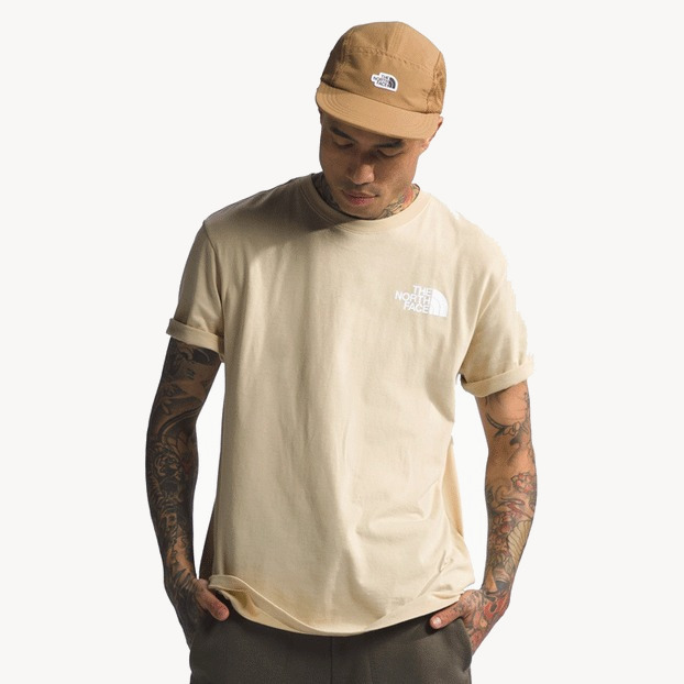Футболка TNF S/S Places We Love Tee (Мужской; S; Gravel-White)
