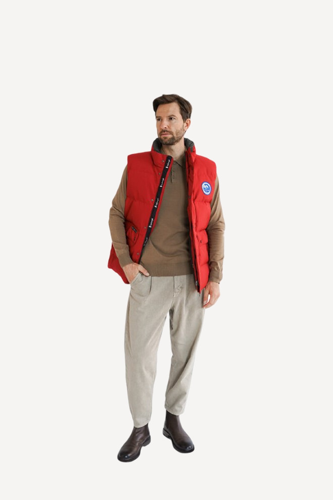 Жилет пуховой Круиз Top Arctic Goose (Мужской; 56; Красный)