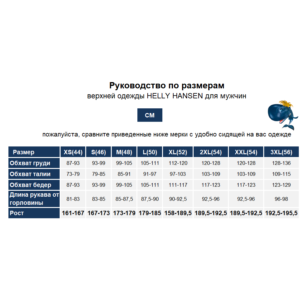 Куртка HH Man Arctic Ocean Passage Jacket (Мужской; L; Navy)