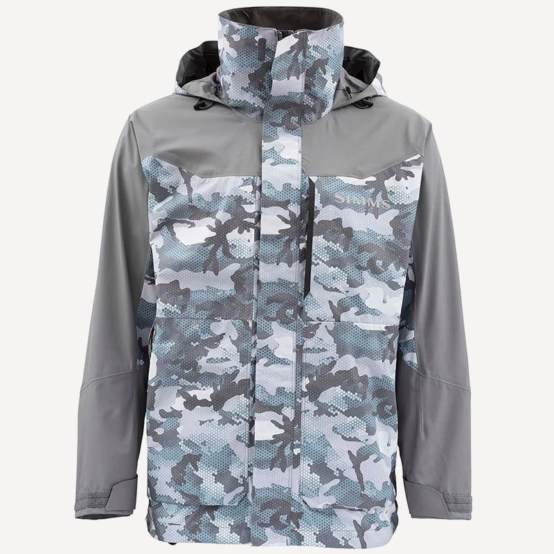 Куртка Simms Challenger Jacket '20 (Мужской; XXL; Hex Flo Camo Grey Blue) Куртка Simms Challenger Jacket '20 (Мужской; XXL; Hex Flo Camo Grey Blue)
