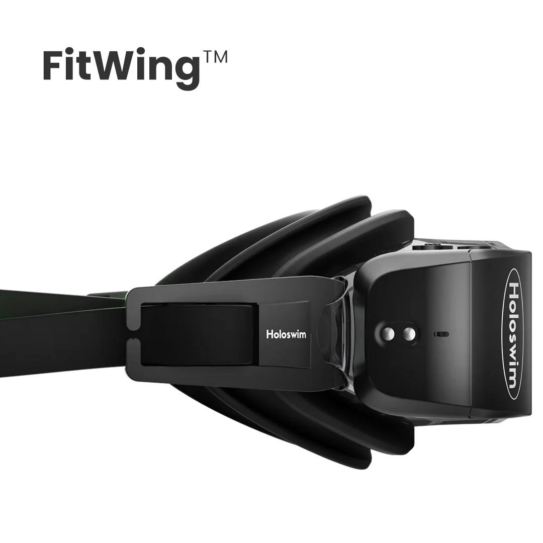 Смарт очки для плавания Holoswim 2 Pro (прозрачные; Black)