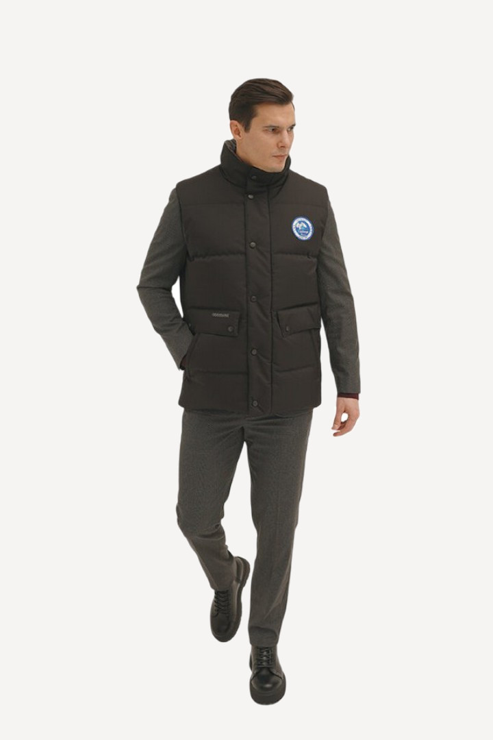 Жилет пуховой Круиз Top Arctic Goose (Мужской; 52; Черный)