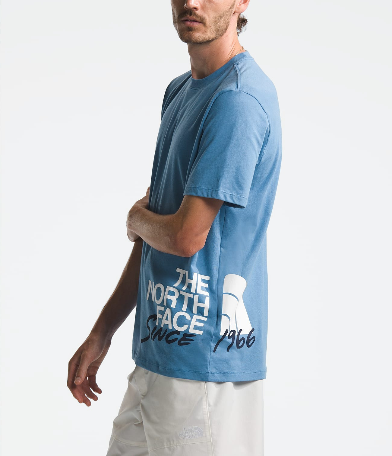 Футболка TNF S/S Brand Proud Tee (Мужской; S; IndigoStone White)