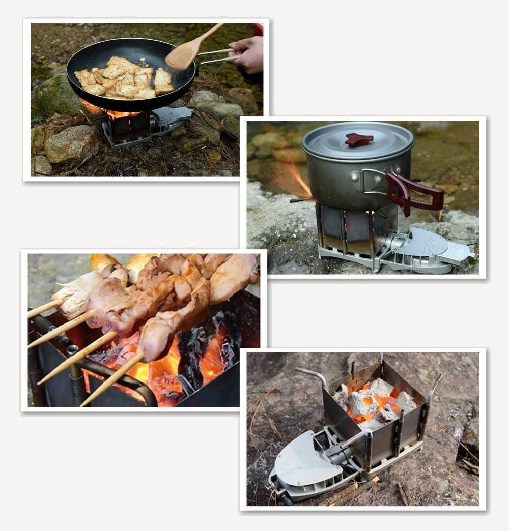 Печка с наддувом BRS-116 6кВт (Сталь/Зеленый, Ø24х12см, max24кг)