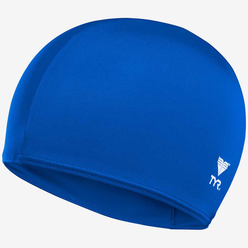 Шапочка для плавания Solid Lycra Cap (голубой)