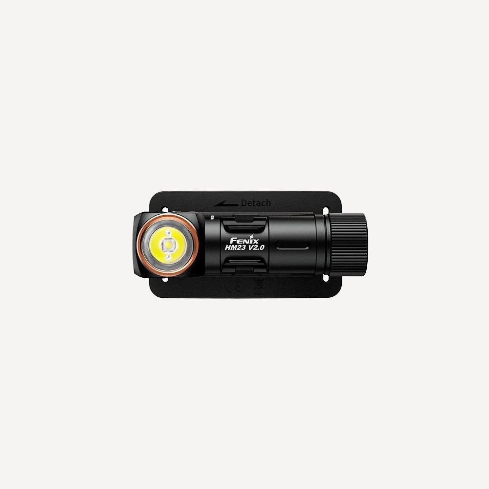 Фонарь налобный Fenix HM23 V2.0 300 Lumen (Белый / Красный, АА 14500)