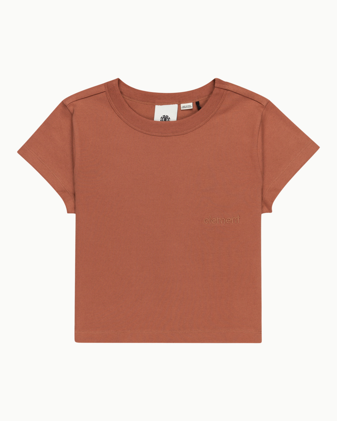 Футболка YARNHILL (S/8 (42); copper brown; Женский)