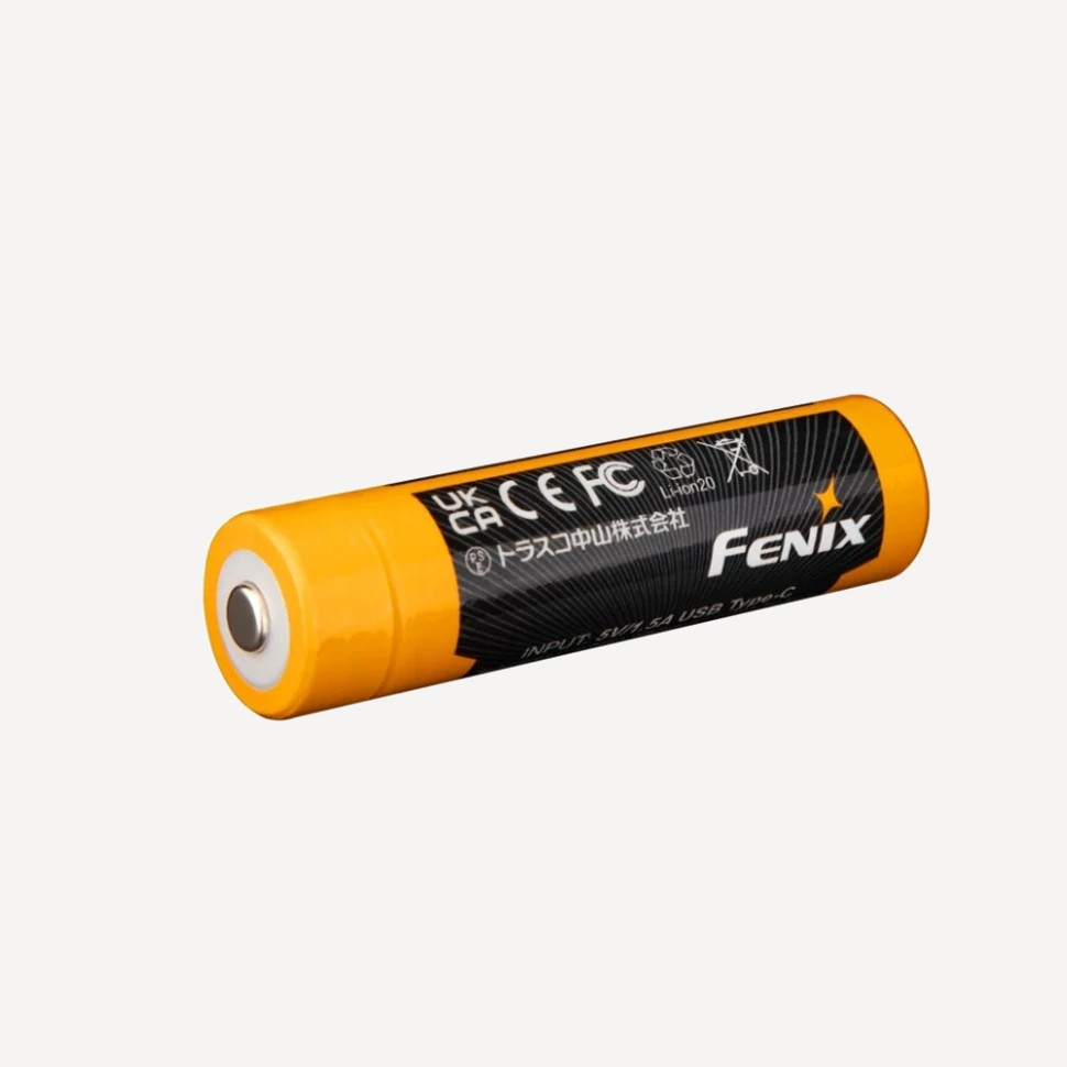 Аккумулятор 18650 Fenix ARB-L18-4000U (Li-Ion 3,6V/14,4Wh/max7A USB-C) Аккумулятор 18650 Fenix ARB-L18-4000U (Li-Ion 3,6V/14,4Wh/max7A USB-C)