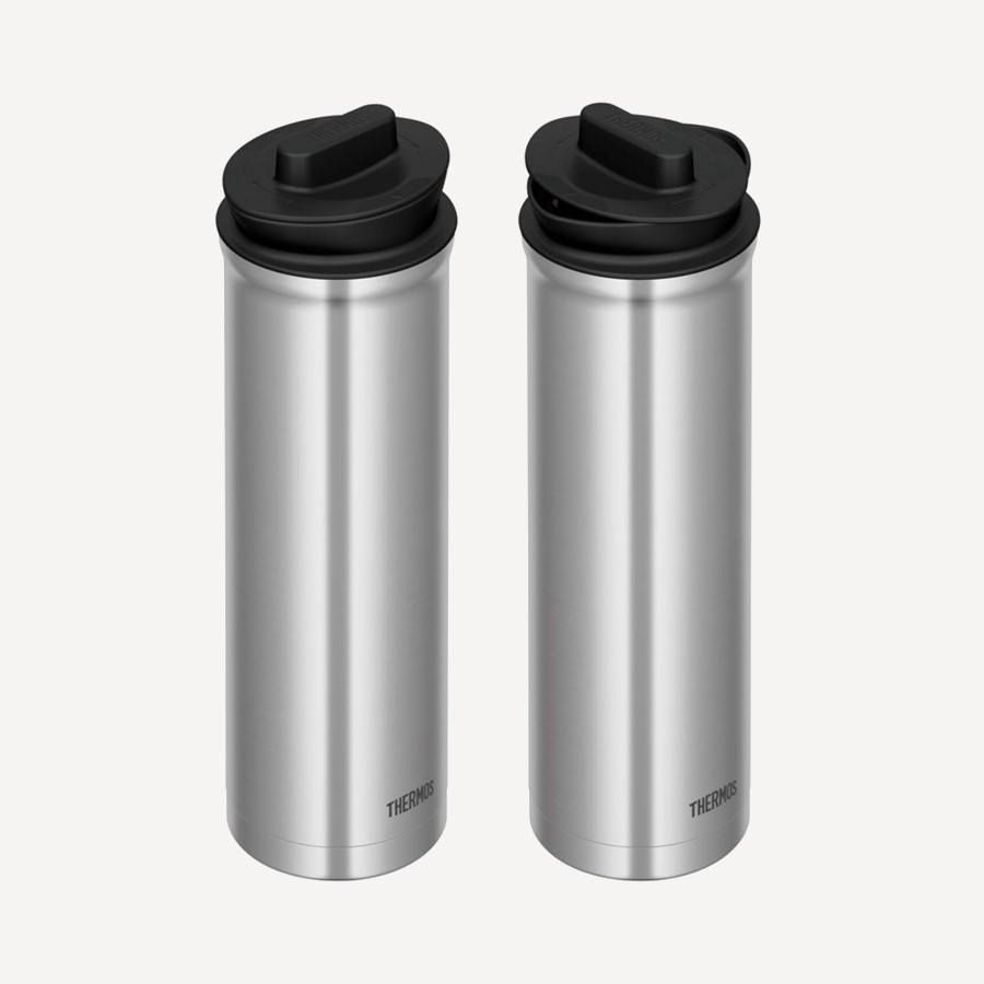 Термос для чая Thermos TTD-1000 SBK 1L (Gloss Steel; +24h/-24h)