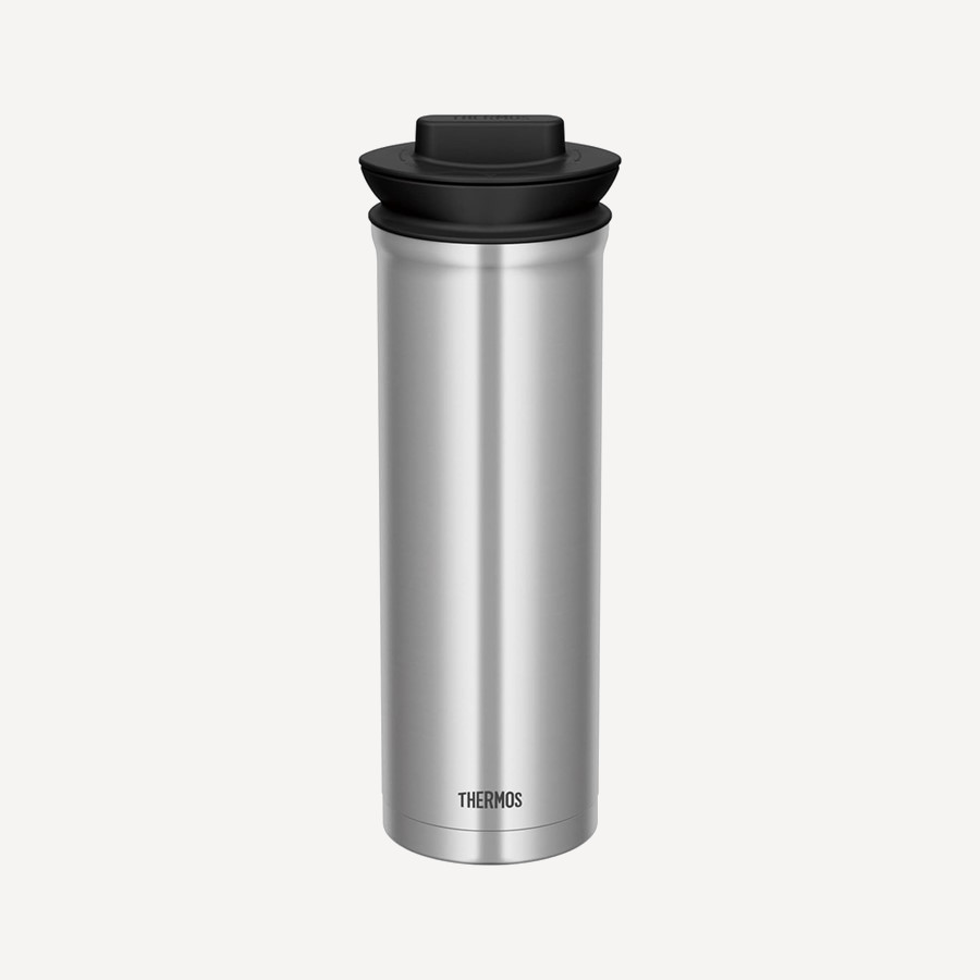 Термос для чая Thermos TTD-1000 SBK 1L (Gloss Steel; +24h/-24h)