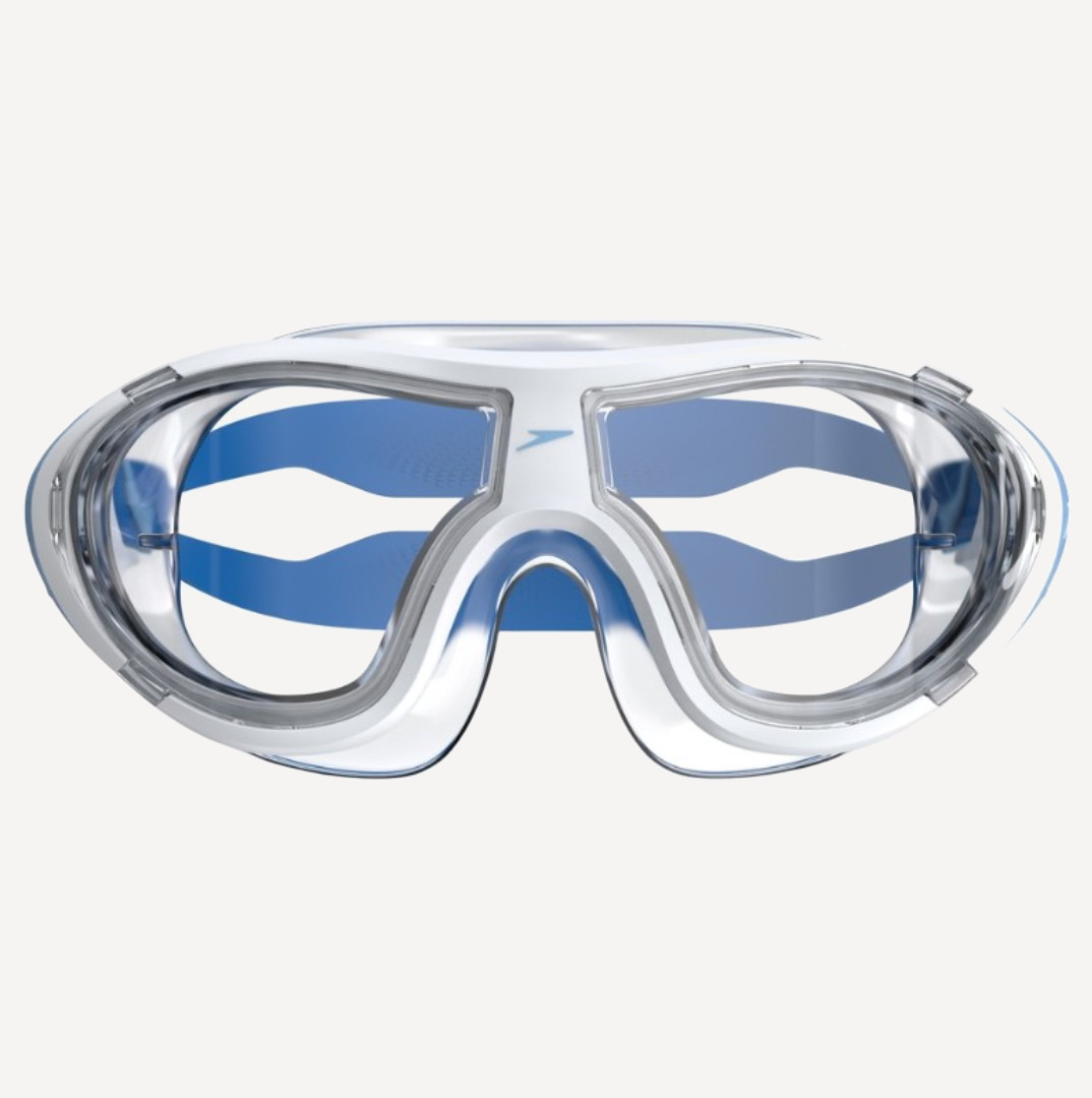 Очки для плавания Speedo Biofuse 2.0 Mask (прозрачные; прозрачный/голубой)