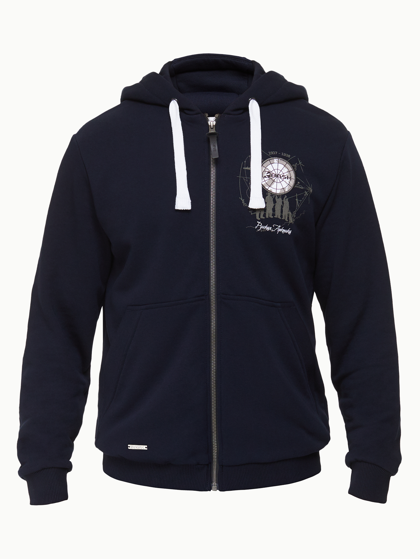 Худи Х/Б BASK Russian Arctic MJ (Мужской; 56; Синий Тмн)