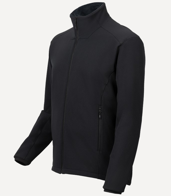 Куртка софтшелл Дрек (Мужской; 54-188; Черный)