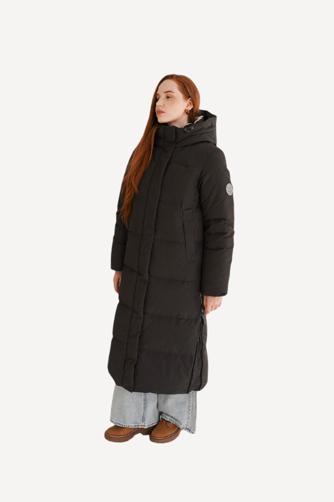 Пальто пуховое Сортавала Nordic Goose (Женский; 50; Графит без*Меха)