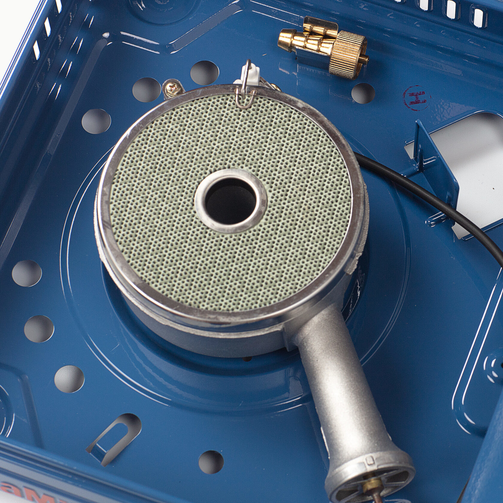 Газовая плита NaMilux NA-P4075PF Керамика (Синий / Черная эмаль)