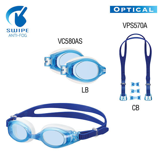 Линза для очков V-580ASA Platina Swipe (-6.5; LB)