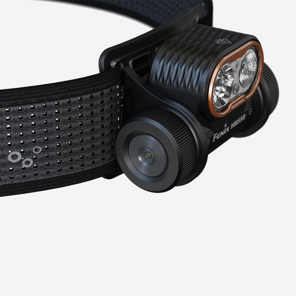 Фонарь налобный Fenix HM55R 1200 Lumen (Black, акк ARB-L18-1600mAh)