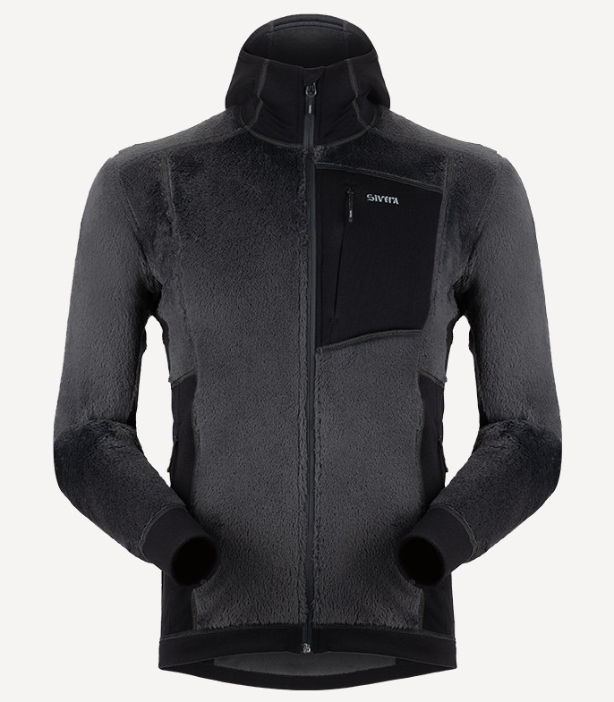 Куртка флисовая AZ | Скарлат (Мужской; 50-182; Порох/Чёрный)