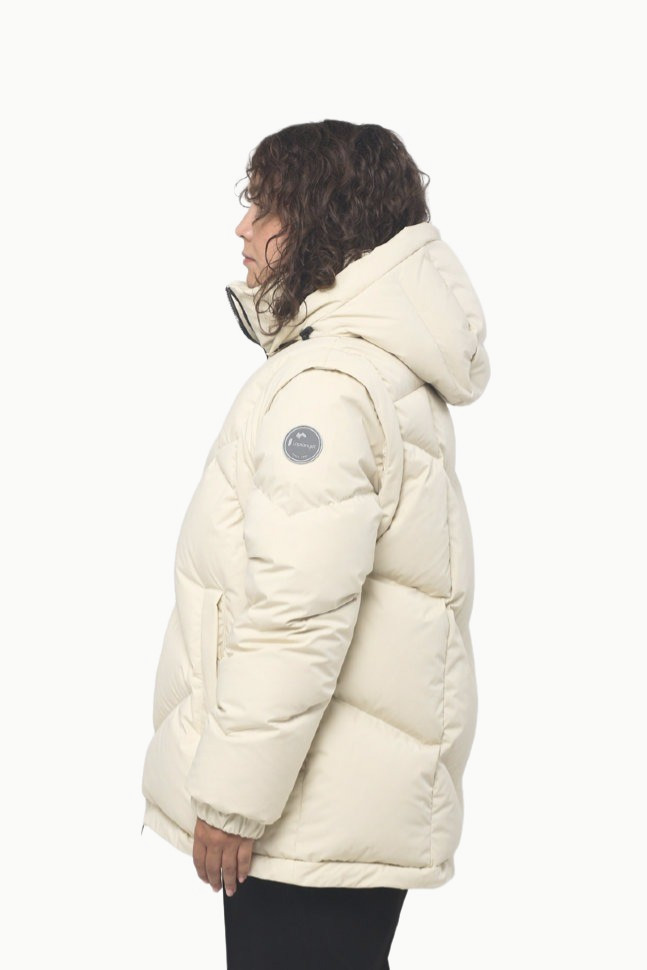 Пуховик Грета SkyStretch Goose (Женский; 50; Светлый Беж) Пуховик Грета SkyStretch Goose (Женский; 50; Светлый Беж)