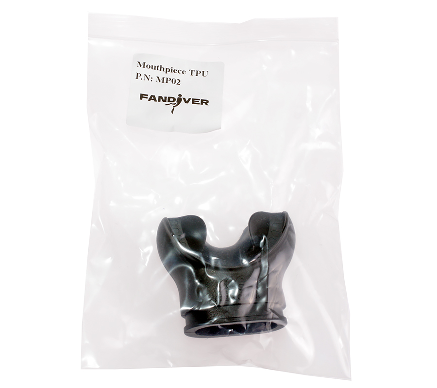 Загубник FanDiver COMFORT анатомический (Черный; one size)