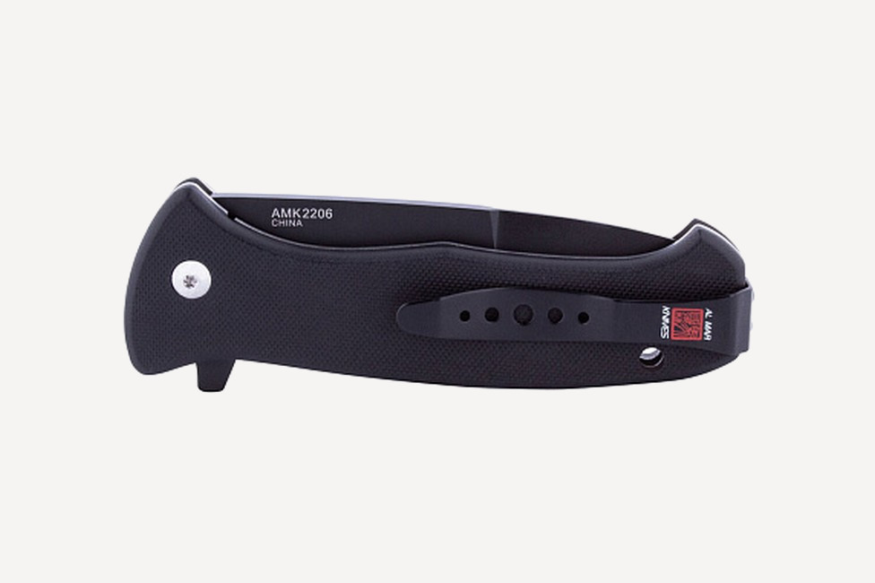 Нож складной AL MAR S.E.R.E. Night 2020 G 3,6" Tradition (Black G10 / клинок Ti-Black сталь D2)