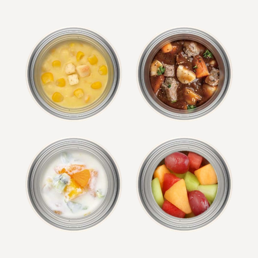 Термос для еды Thermos JBZ-201 LV 0,2L (Кремовый, +4h/-8h)