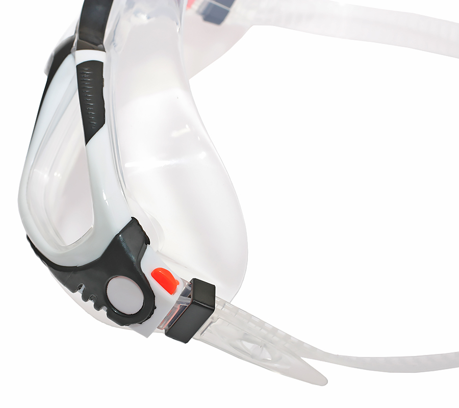 Очки для плавания FanSwim T19 (прозрачные; черный/белый)