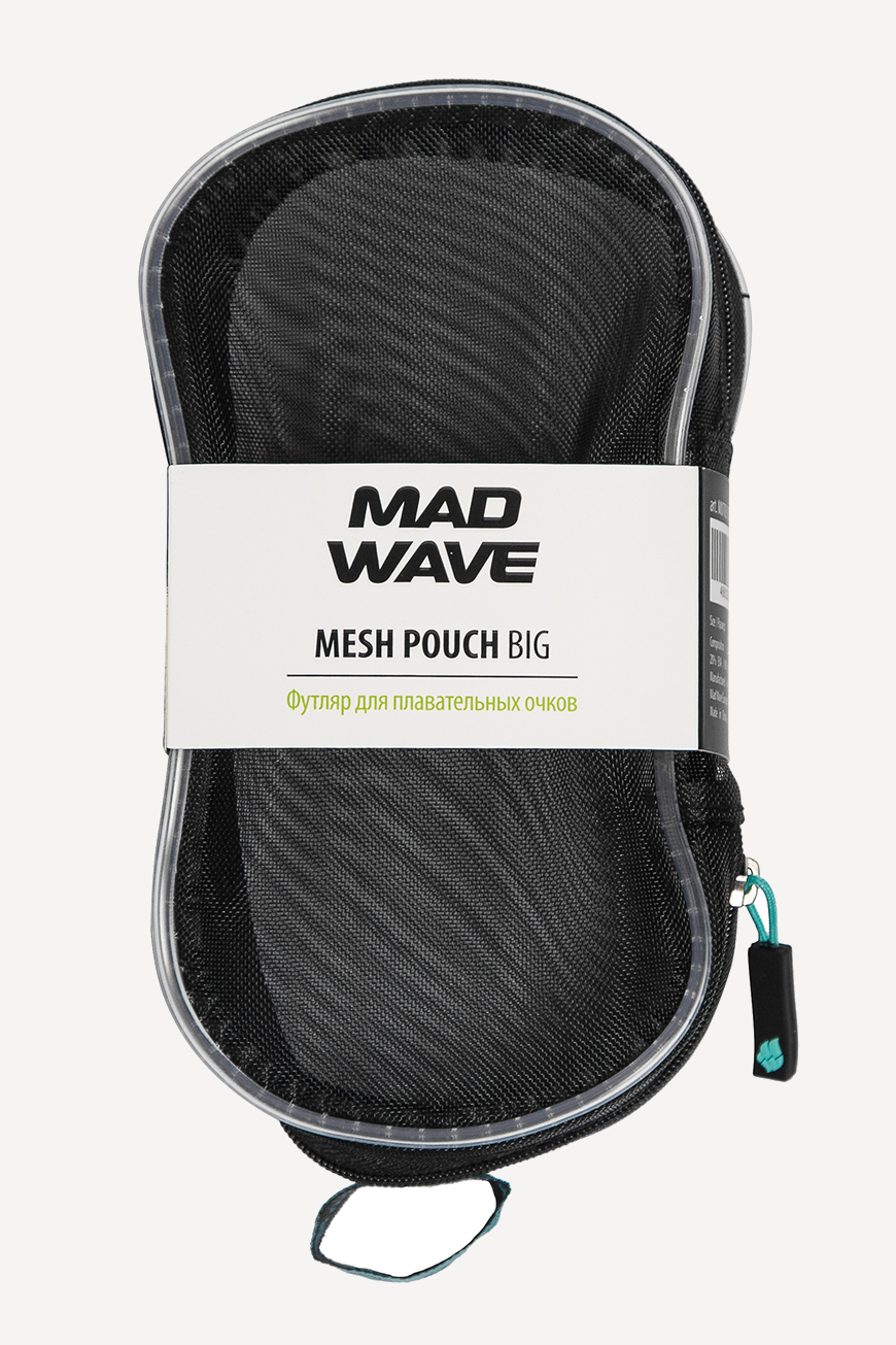 Футляр для плавательных очков Mesh Pouch Big (черный)