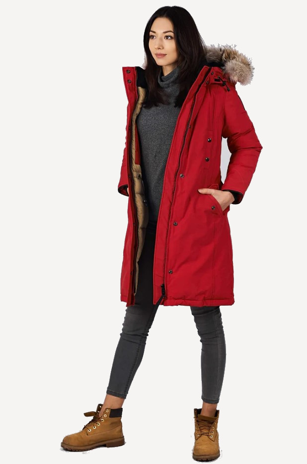 Пуховое пальто Charlotte (Женский; M; red) Пуховое пальто Charlotte (Женский; M; red)