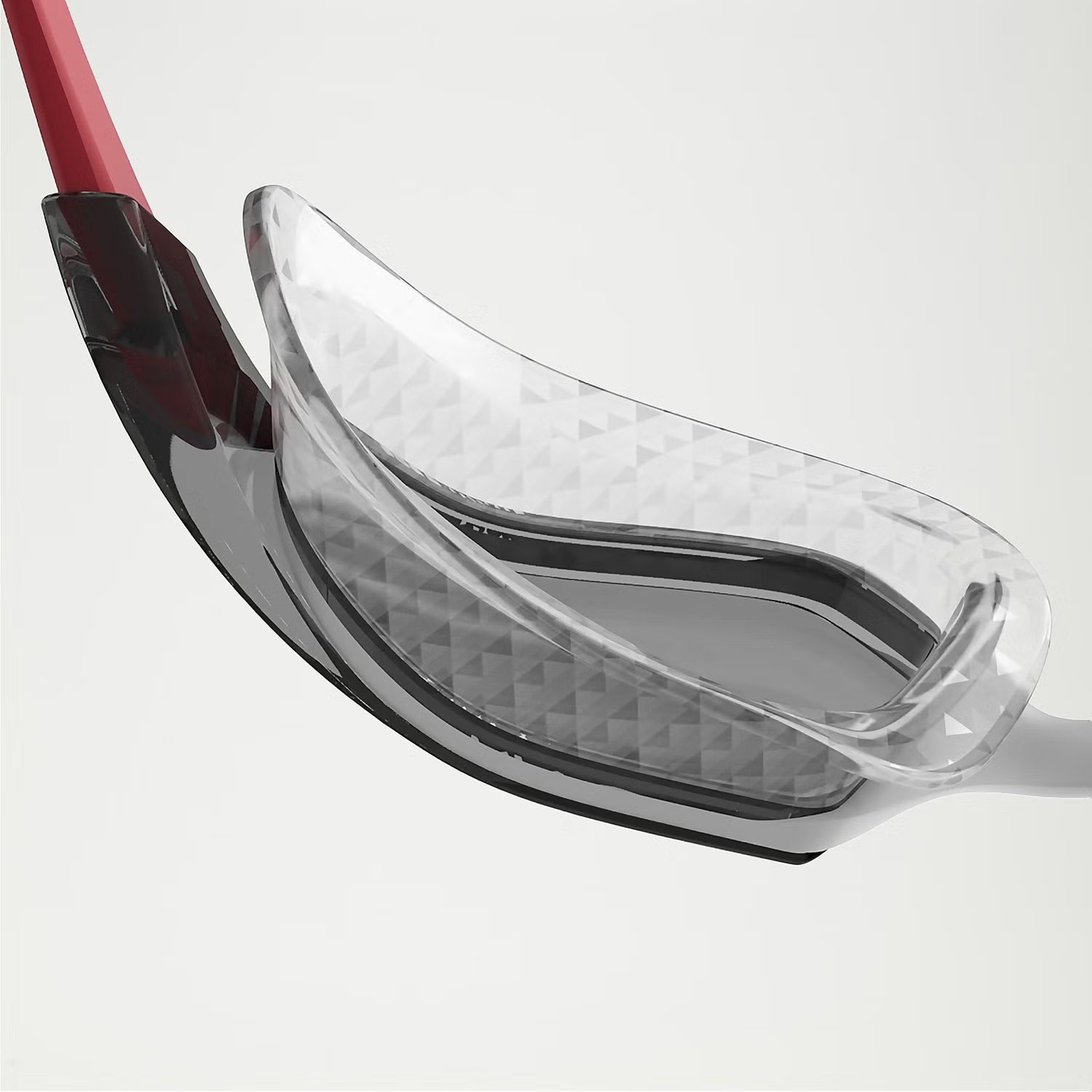 Очки для плавания Speedo Aquapulse Pro (темные; красный/белый)