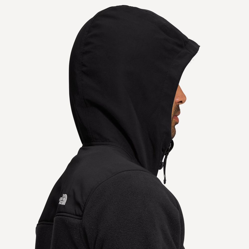 Куртка флисовая Alpine Polartec 200 Full Zip Hooded (Мужской; S; black/black)