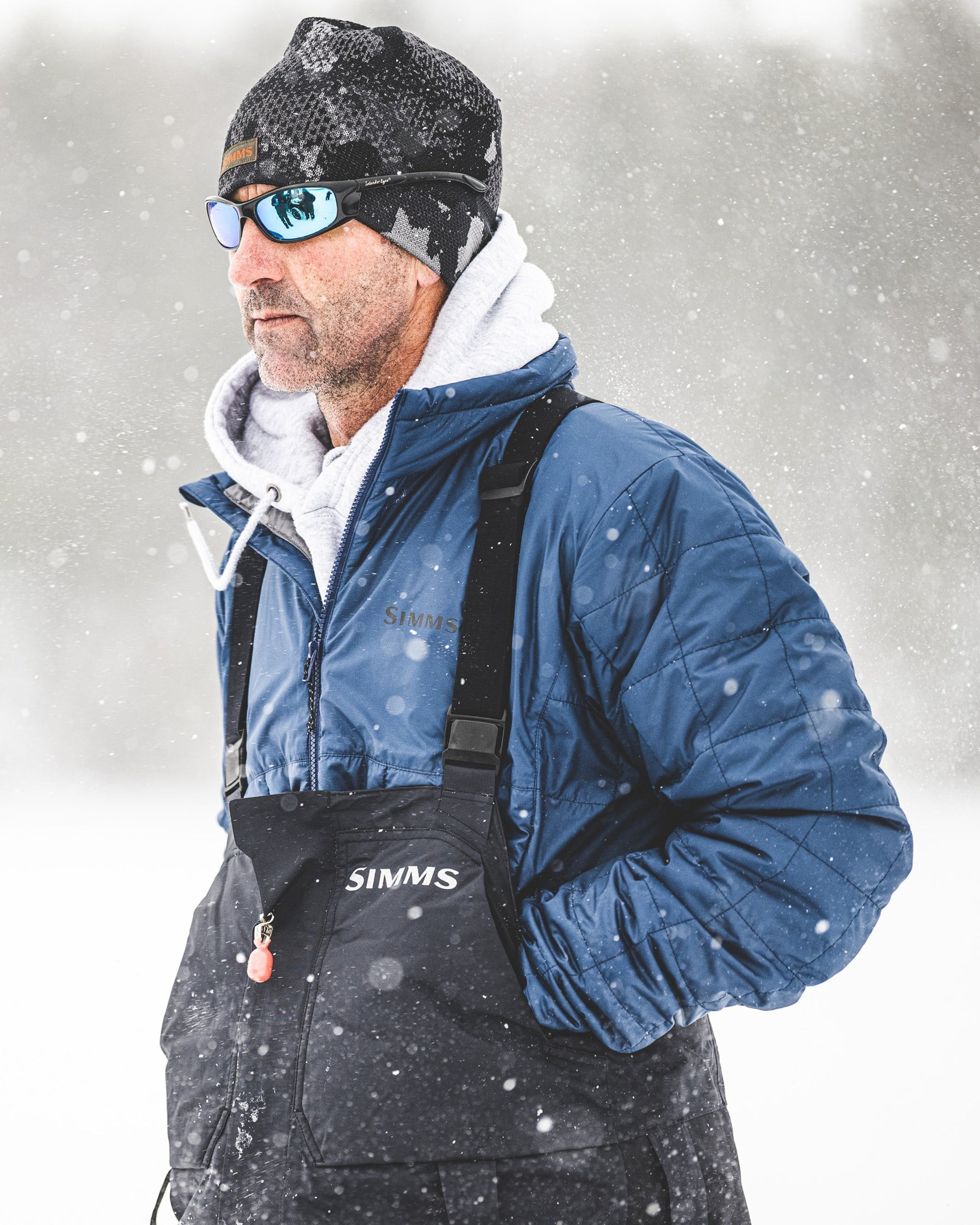 Куртка Simms Fall Run Collared Jacket (Мужской; M; Dark Stone)